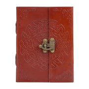 Endless Knot Leather Journal