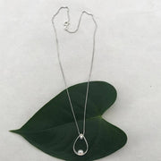 Elegant Teardrop Necklace | .925 Sterling Silver