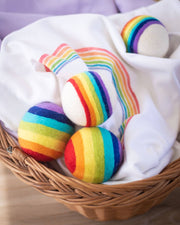 Disco Rollers Rainbow Laundry Eco Dryer Balls | set of 4