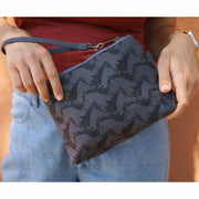 Multipurpose Horse Print Travel Pouch Wristlet