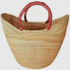 Grocery Tote U-Shopper Basket | Natural