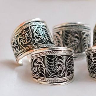 Handmade Boho Filigree Design Ring