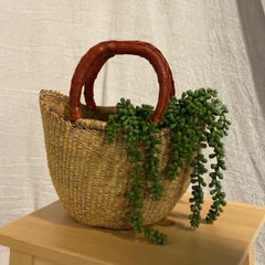 Grocery Tote Basket | Natural