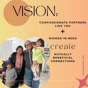 Partner with a displaced woman to provide job training & safe employment