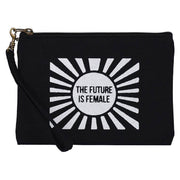 Future Is Female Wristlet Pouch