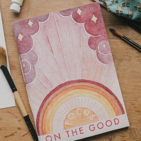 Focus 5x7 Gratitude Journal Recycled Paper