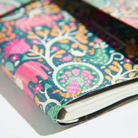 Handbound Gond Motif Journal