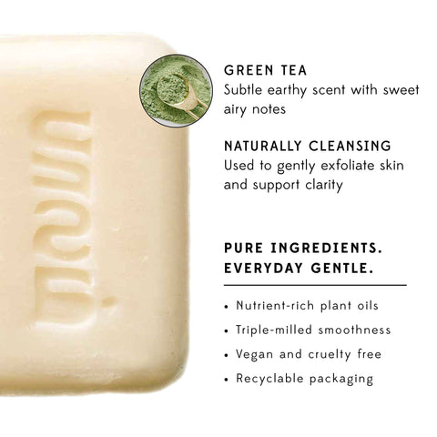 All Natural Green Tea Bar Soap