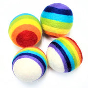 Disco Rollers Rainbow Laundry Eco Dryer Balls | set of 4