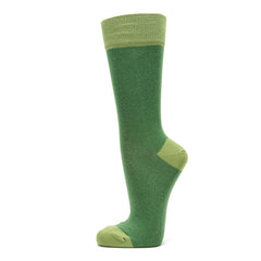 Holiday Green Socks | Organic Cotton