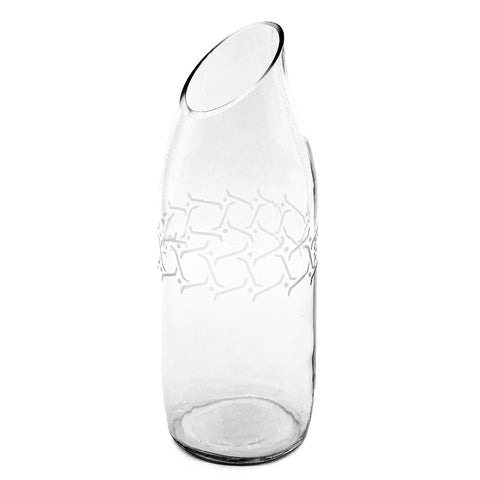 Upcycled Hand-Crafted Glass Carafe | Vase