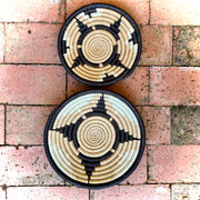 Handwoven African Basket Wall Decor Sets