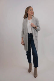 Fog Ribbed Cardigan