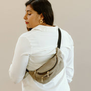 The Chea Suede Sling / Belt Travel Bag