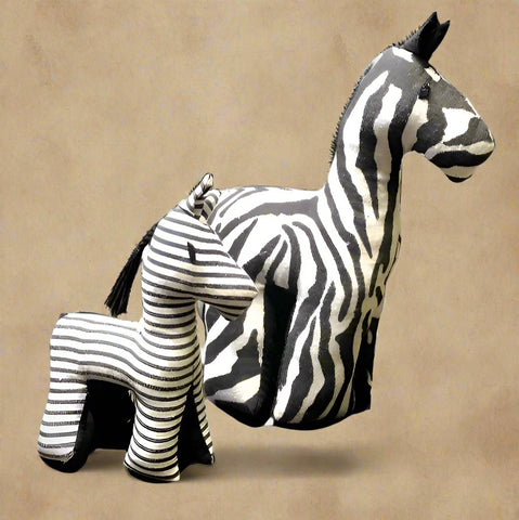 Festive African Animals, Mama and Baby set