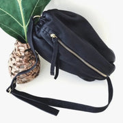 Genuine Leather Convertible Belt Bag