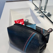 Recycled Inner Tube Dopp Kit/Toiletry Bag