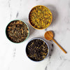 Looseleaf Organic Tea Trio | Cream Earl Grey, Turmeric Ginger,  Golden Green