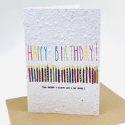 Seed Paper Full Size Greeting Cards | Set of 3 Birthday