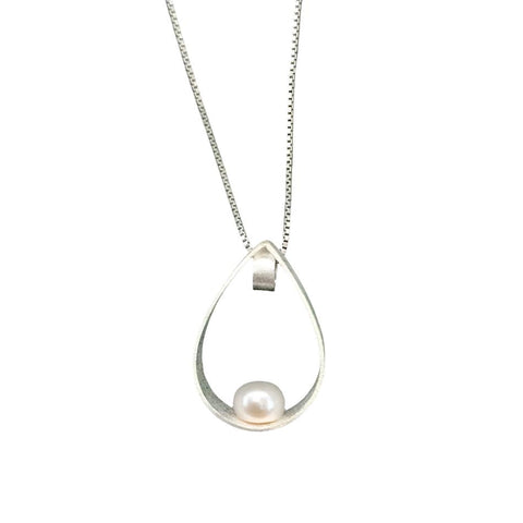 Elegant Teardrop Necklace | .925 Sterling Silver