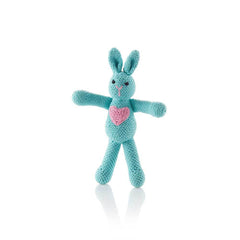 Petal Pink Crocheted Love Bunny