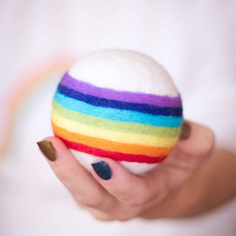 Disco Rollers Rainbow Laundry Eco Dryer Balls | set of 4