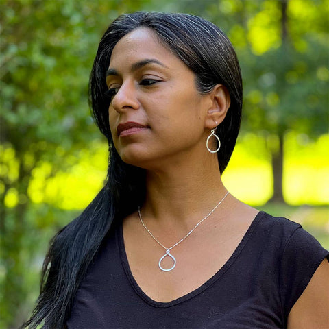 Harmony Hoops in .925 Sterling Silver