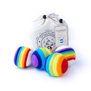 Disco Rollers Rainbow Laundry Eco Dryer Balls | set of 4