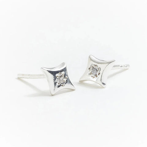 Starburst Shine Bright Earrings | Sterling Silver