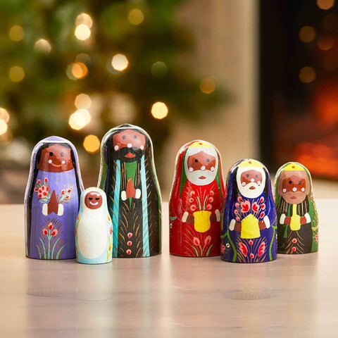 Paizale Kashmiri Christmas Nativity Set