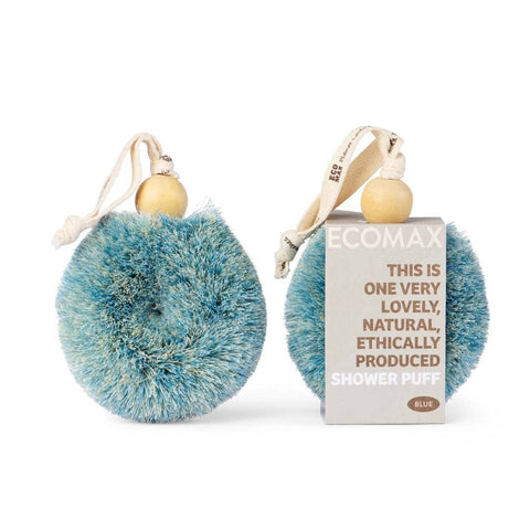 NEW! Spa Shower Puff Body Brush in Blue