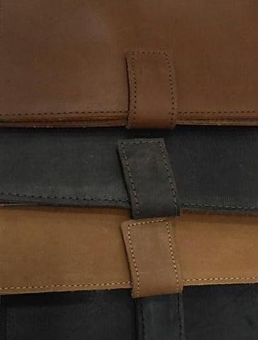 Genuine Leather Long Wallet