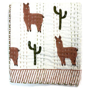 Handmade Quilt | Llama Themed Gift Set