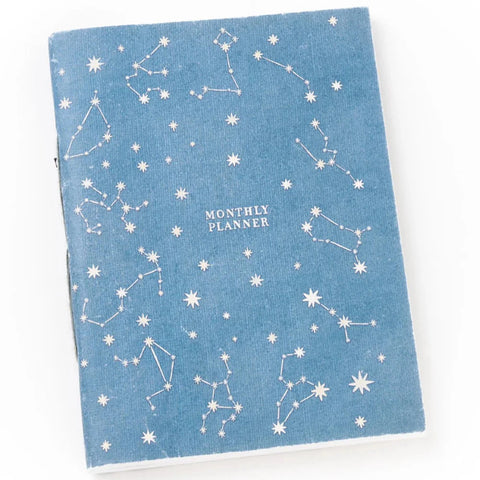 Celestial Monthly Planner on Recycled Paper