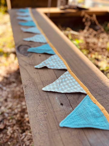 Whimsical Flag Bunting Banner