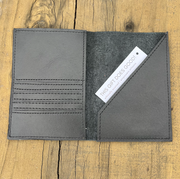 Genuine Leather Passport Wallet