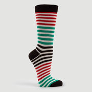 Striped Holiday Socks | Organic Cotton