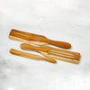 Wooden Utensil Spatula + Spurtle Set