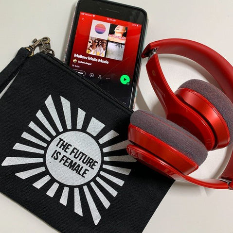 The Future is Female Wristlet