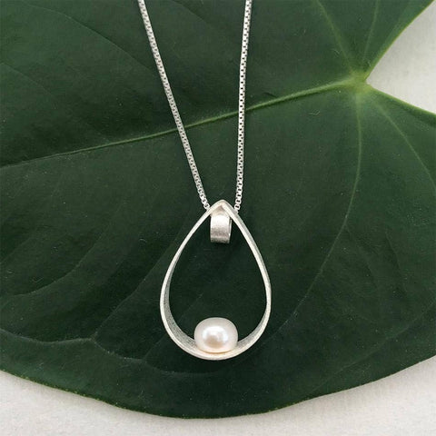 Elegant Teardrop Necklace | .925 Sterling Silver