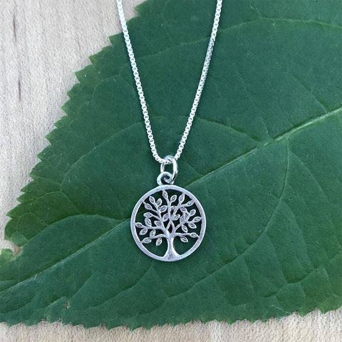 Tree of Life Necklace in .925 Sterling Silver