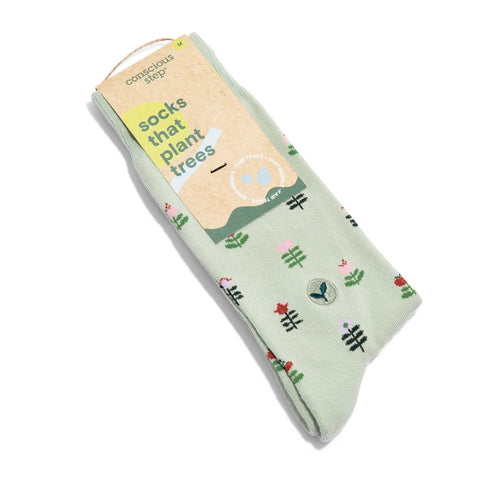 Socks that Plant Trees | Green Tulips