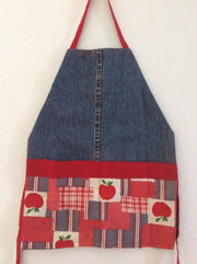 Children's Upcycled Denim Apron - do good shop