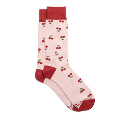 Socks that Support Self-Checks | Pink Cherries Fair Trade Organic Cotton