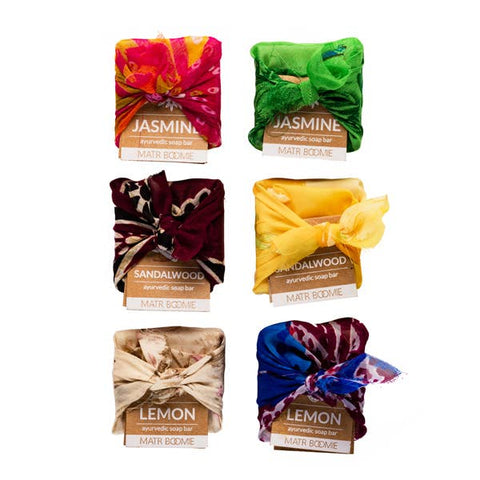 Gift Wrapped Mini Soap Bars