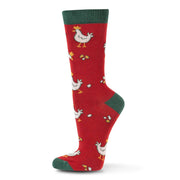 Red Hens Socks | Organic Cotton
