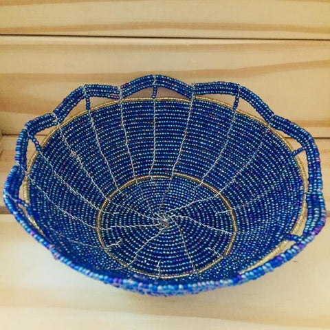 Handmade Beaded Baskets - do good shop ethical gifts