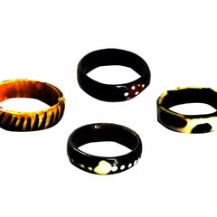 Hand-Painted Ugandan Rings