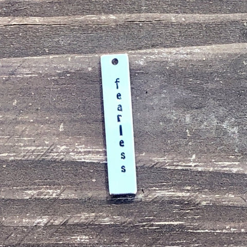 Pursued Vertical Bar Necklace