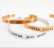 handstamped.brass.cuff.bracelet.aluminum.women.made.ethical.jewerly.for.do.good.shop.it.is.well